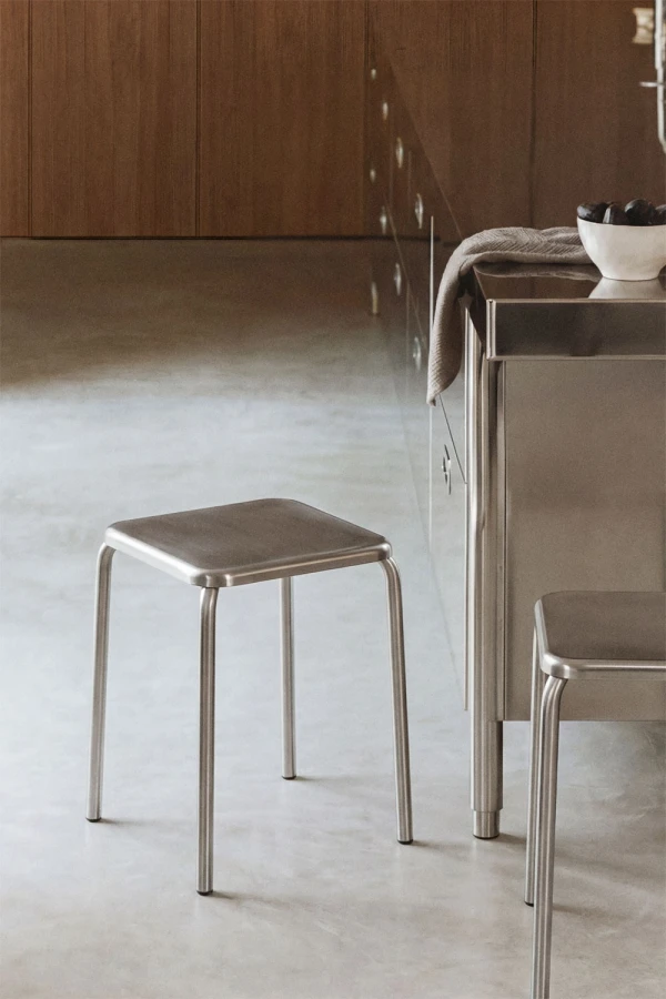 Magna Paslanmaz Çelik Tabure