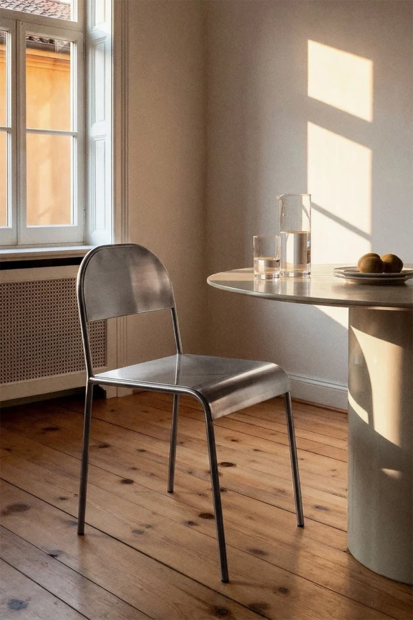 Magna Paslanmaz Çelik Yemek Sandalyesi